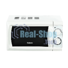 Микроволновая печь Galanz MOS-2002MW белый, 20 л, 700 Вт, переключатели - поворотный механизм