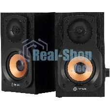 Акустическая система Oklick OK-162 2.0 темное дерево 8Вт
