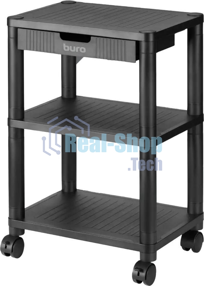 Подставка для оргтехники Buro BU-PS120 черный