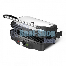 Гриль электрический BQ GR3006, черный/стальной