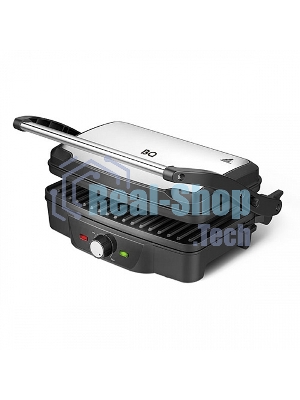 Гриль электрический BQ GR3006, черный/стальной