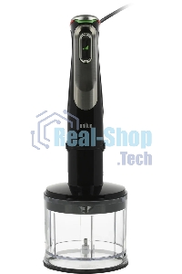 Блендер погружной Braun MQ9135XI черный/серебристый