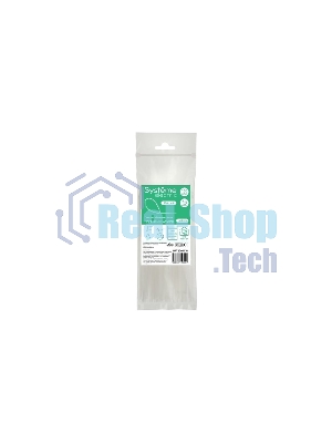 Стяжка кабельная 200х4.8 белый (уп. 100 шт) SE IMT20048W