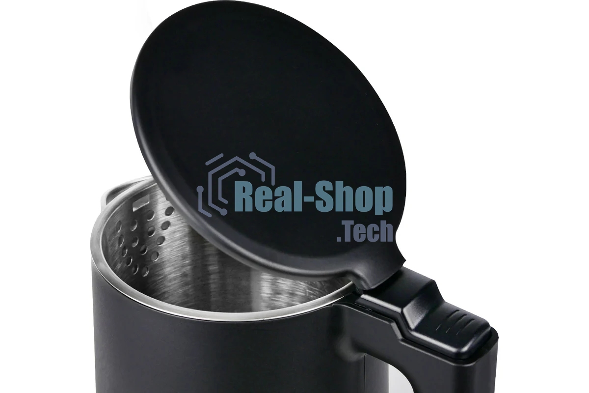 Чайник электрический Centek CT-1011 черный, 2200 Вт, 1.5 л