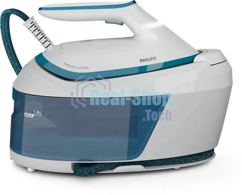 Парогенератор Philips PSG6022/20 2400Вт белый/голубой