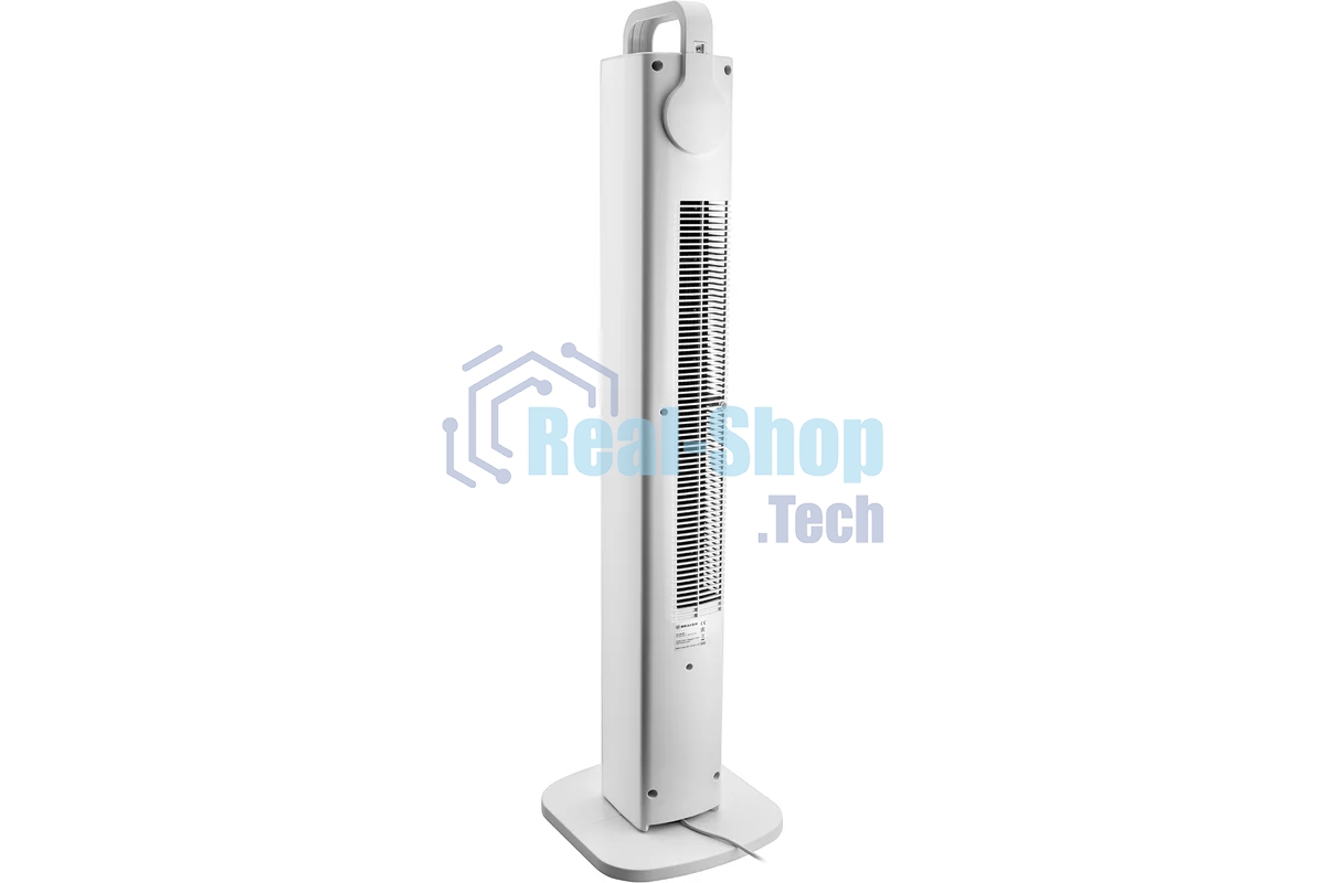 Колонный вентилятор BRAYER BR4957, эл.упр.,пульт ДУ,вращение,мощ-ть60Вт, LED дисплей, 3 скор.Таймер