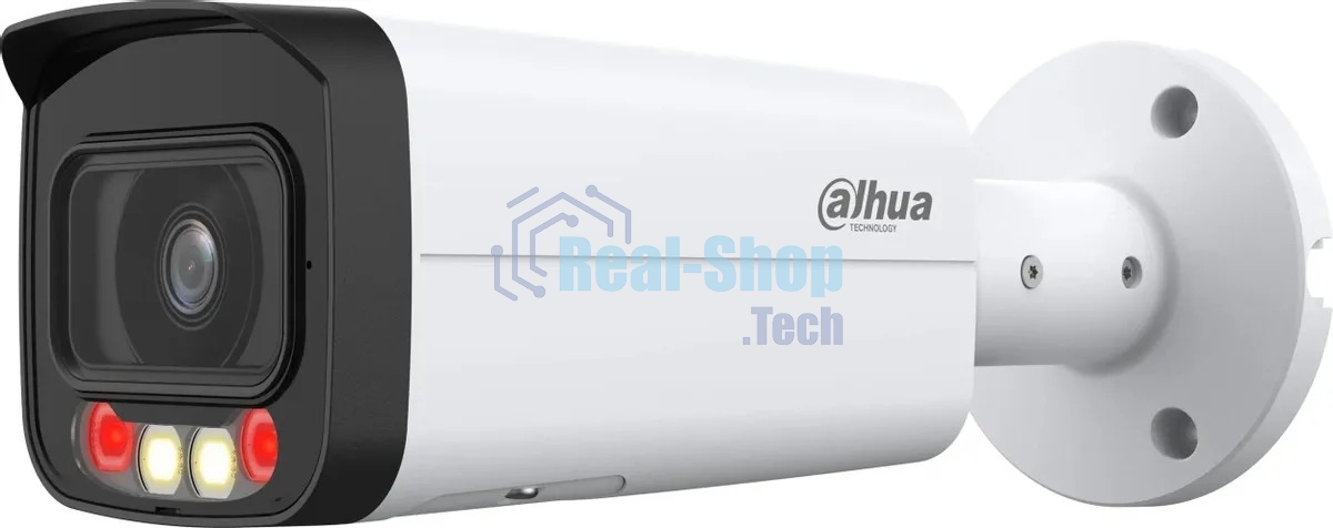 Камера видеонаблюдения Dahua DH-IPC-HFW2249TP-AS-IL-0360B, IP, 2 Мп, 3.6 мм, белая