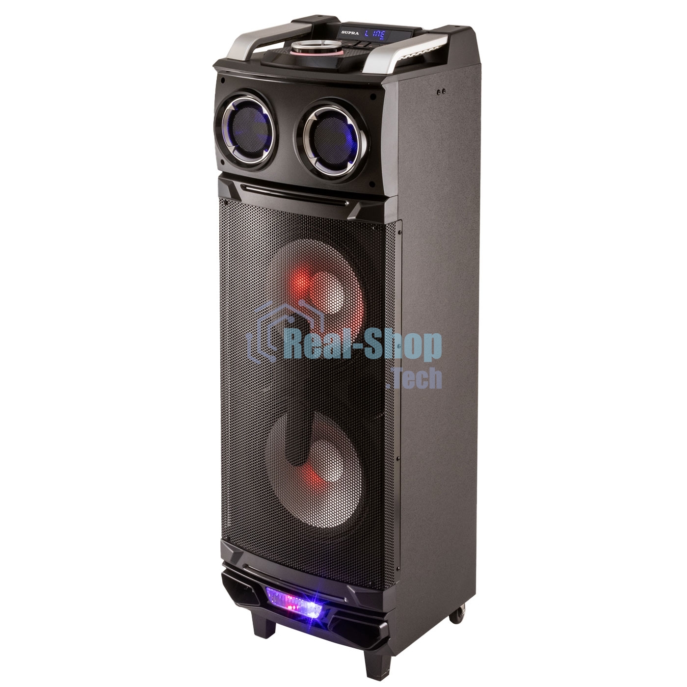 Минисистема SUPRA SMB-980 черный 1000Вт FM USB BT SD