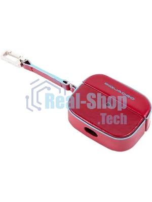 Чехол для наушников Piquadro Blue Square AC5308B2/R красный натур.кожа