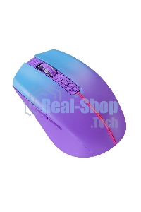 Мышь беспроводная Defender Mystery MM-301 фиолетовый, 1600 dpi, радиоканал, Bluetooth, USB, кнопки - 6