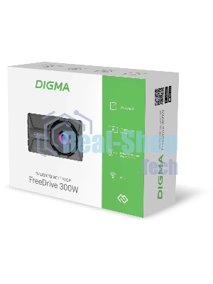 Видеорегистратор Digma FreeDrive 300W, 2560x1440, 3