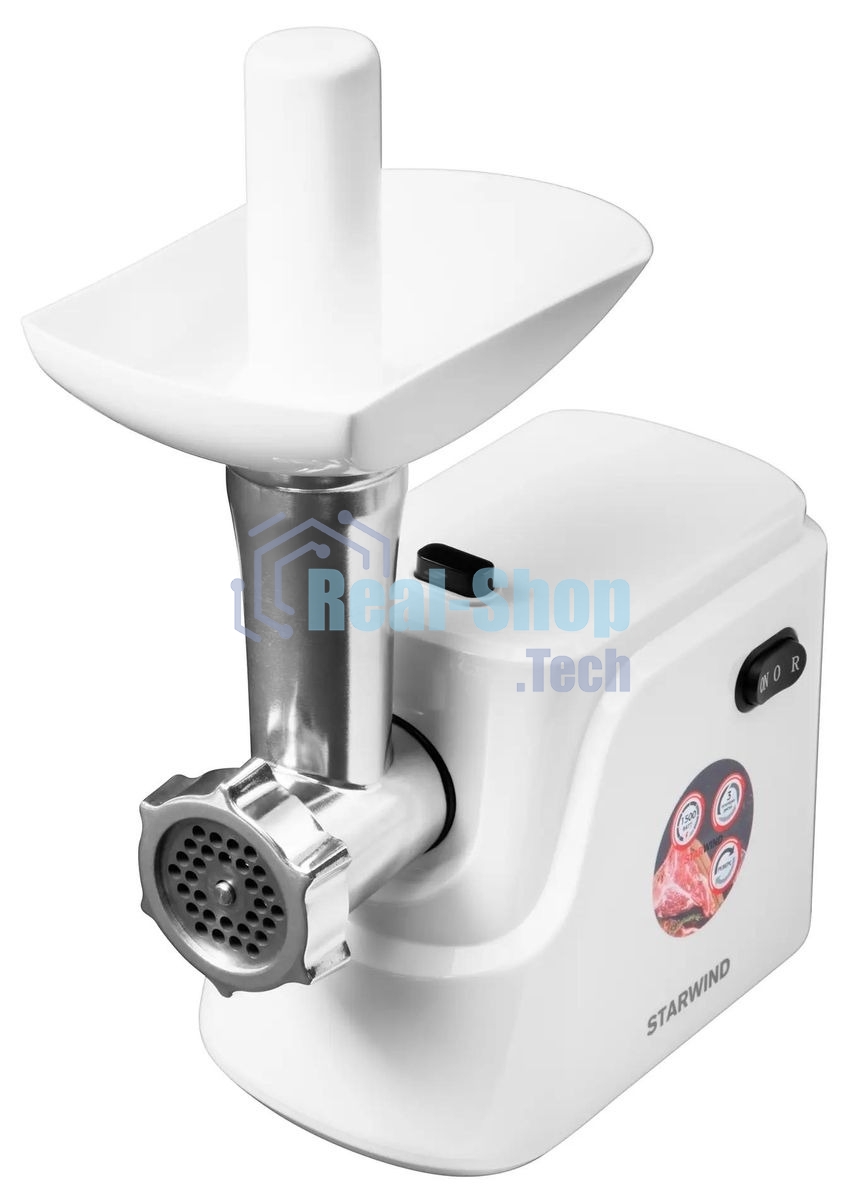 Мясорубка электрическая Starwind SMG3120 1500Вт белый