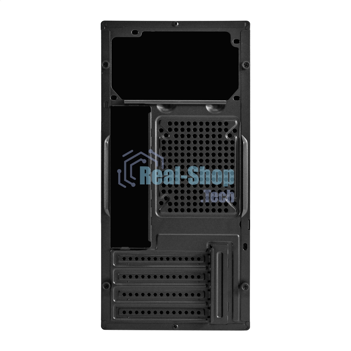 Компьютерный корпус Minitower ExeGate BAA-308MUC-AA500 (mATX, БП AA500 с вент. 8см, 1хUSB+1хUSB 3.0+1хTypeC, HD Audio, черный)
