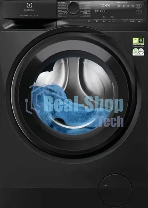Стиральная машина Electrolux EW8FG5602CDE черная, загрузка фронтальная 11кг, 1600 об/мин., класс: A