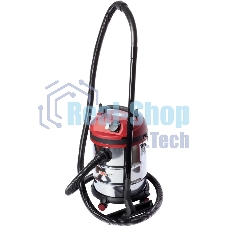 Строительный пылесос RedVerg RD-VC1200S-25S 1200Вт (уборка: сухая/сбор воды) черный