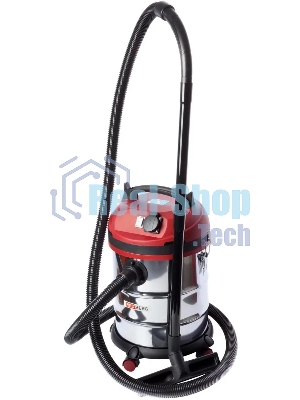 Строительный пылесос RedVerg RD-VC1200S-25S 1200Вт (уборка: сухая/сбор воды) черный