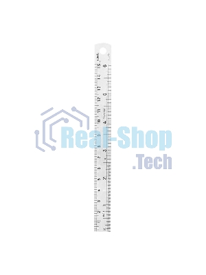 Линейка стальная Deli DL8015Y 150мм нержавеющая сталь