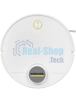 Робот-пылесос Karcher RVC 3 белый, 2600 мAч Li-Ion, уборка сухая/влажная, пылесборник контейнер 0.24 л