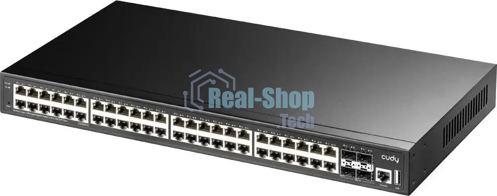 Коммутатор Cudy GS5048S4 (L3) 48x1 Гбит/с 4SFP+ управляемый