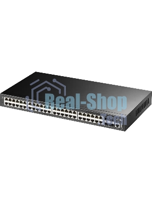 Коммутатор Cudy GS5048S4, 48×1 Гбит/с + 4×10 Гбит/с SFP+
