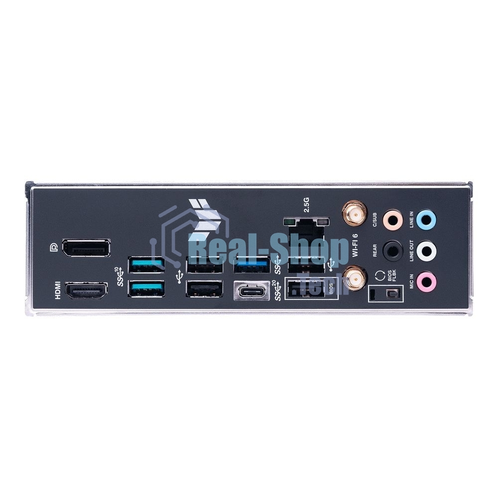 Материнская плата ASUS TUF GAMING B650M-PLUS WIFI, AM5, AMD B650, 4xDDR5, 4xSATA, 2xM.2, 1xPCIe 4.0 x16, 1xPCIe 4.0 x4, 1xDP, 1xHDMI, 1x 2.5Gb LAN, 4xUSB-A 3.2 Gen 2, 1xUSB-A 3.2 Gen 1, 1xUSB-C 3.2 Gen 2x2, 5x3.5 мм, 7.1, mATX