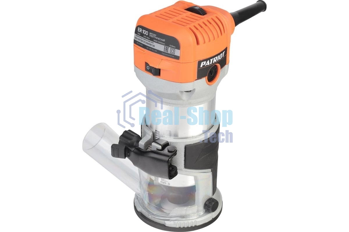Фрезер электрический Patriot ER 100, 710 Вт, цанги 6/10 мм