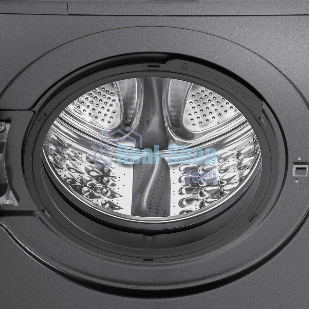 Стиральная машина Maunfeld MFWM127ISB02 графит, загрузка фронтальная 7кг, 1200 об/мин., класс: A+++