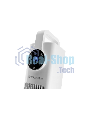 Вентилятор BRAYER BR4957 белый, напольный, 60 Вт, 3 скорости