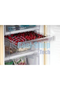 Холодильник Nordfrost NRB 152 ME бежевый мрамор двухкамерный 205/115 л морозилка снизу, капельная система