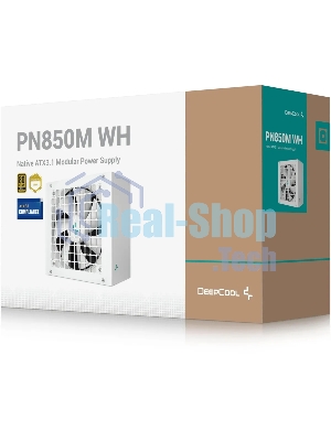 Блок питания Deepcool/GamerStorm PN850M, 850Вт, 80 PLUS Gold, 120мм, белый