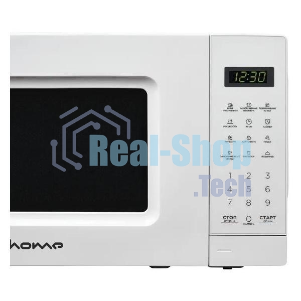 Микроволновая печь Home HDM207BW белый, 20 л, 700 Вт, переключатели — сенсор