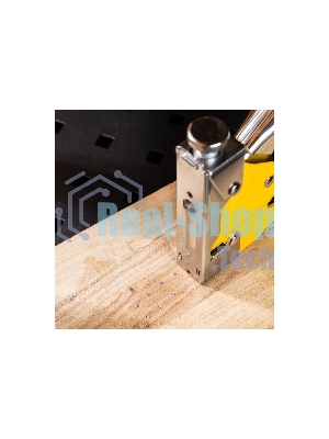 Мебельный степлер Deli DL1313 3-в-1. 4-8мм. 0,6 кг. Полностью стальная конструкция. Подходит для D/U/T.