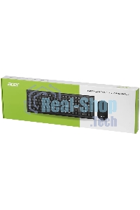 Комплект клавиатура + мышь Acer OKR120 клав:черный мышь:черный USB беспроводная Multimedia