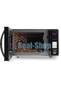 Микроволновая печь Hyundai HYM-D3009 нержавеющая сталь 23л 800Вт кнопки, поворотный механизм