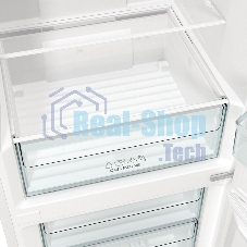Холодильник Gorenje NRK619EEW4 белый двухкамерный 203/99л морозилка снизу, No Frost
