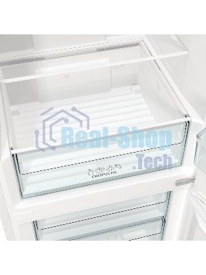 Холодильник Gorenje NRK619EEW4 белый двухкамерный 203/99л морозилка снизу, No Frost