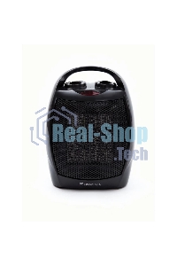 Тепловентилятор Neoclima PTC-07, черный, 750/1500 Вт, 20 м2, термостат