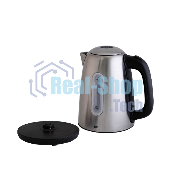 Чайник электрический BQ KT1822SW черный/стальной, 2200 Вт, 1.7 л