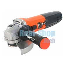 Угловая шлифовальная машина PATRIOT AG 120Mвибро, пылезащищенная. 720 Вт, Диск 125 мм, 11000 об/мин
