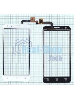 Сенсорное стекло (тачскрин) для Fly IQ454 EVO Tech 1, белое