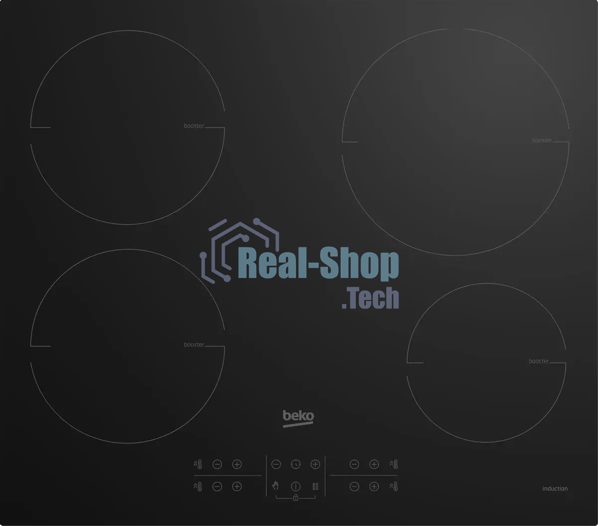 Индукционная варочная панель Beko HII 64200 MT, черный
