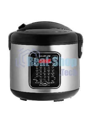 Мультиварка Galaxy Line GL 2646, черный с серебристым, 1200 Вт, 31 программа