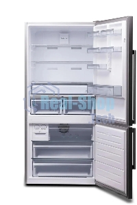 Холодильник Sharp SJ653GHXI52R серебристый двухкамерный 400/164 л морозилка снизу, No Frost