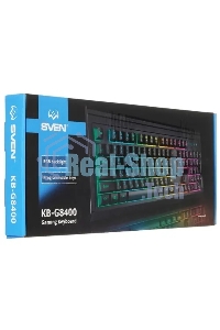 Клавиатура SVEN KB-G8400 проводная, USB Type-A, чёрный