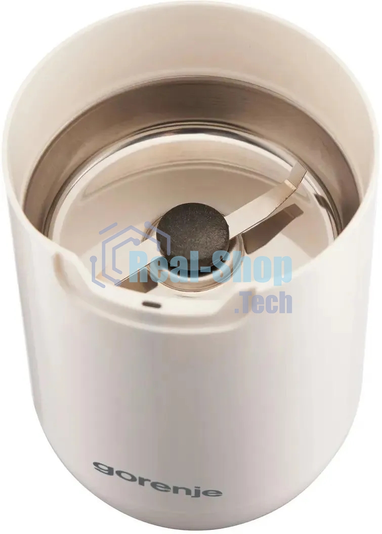 Кофемолка Gorenje SMK150SW 150Вт сист.помол.:одинарный нож вместим.:45гр белый