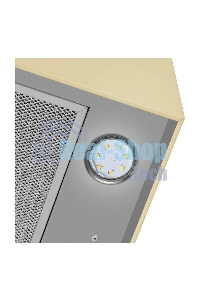 Вытяжка пристенная островная Maunfeld Bath 401 бежевая, 40 см, 1150 куб. м/ч, 52 дБ