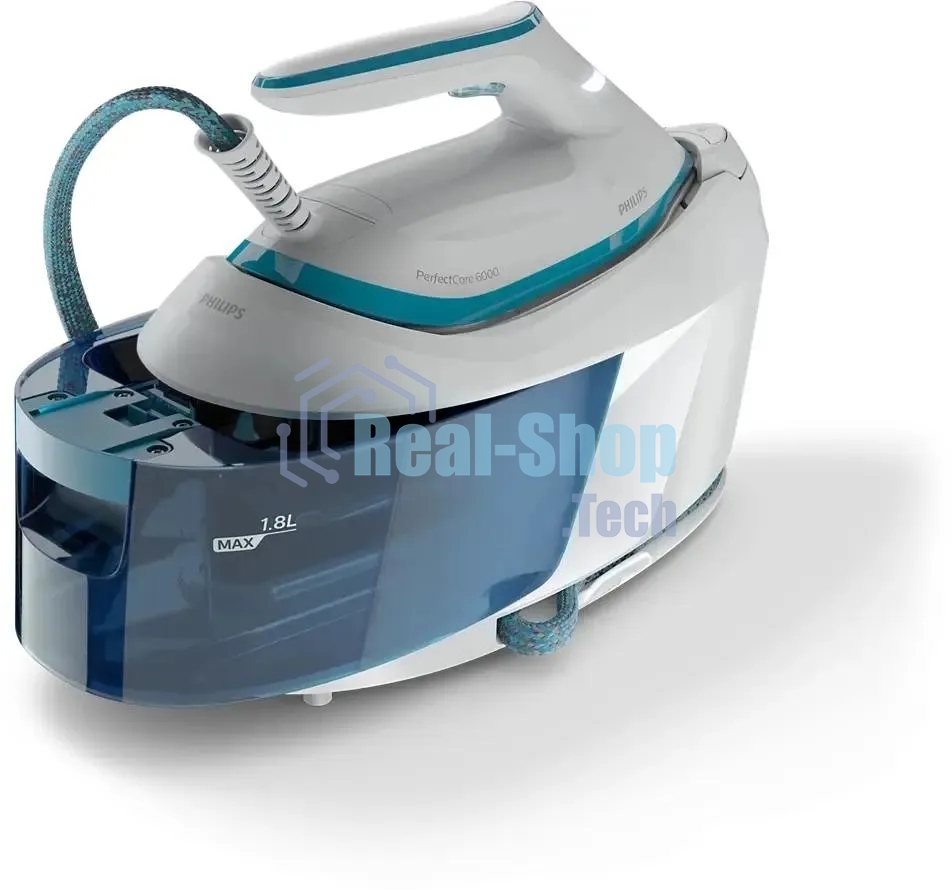 Парогенератор Philips PSG6022/20 2400Вт белый/голубой