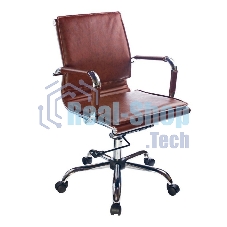 Кресло Бюрократ CH-993-Low/Brown коричневый, экокожа