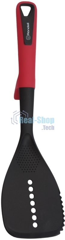 Лопатка для вторых блюд Rondell Craft RD-1871 черный/красный упак.: картонная подложка
