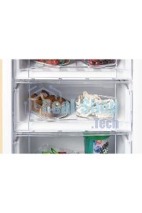 Холодильник Nordfrost NRB 152 ME бежевый мрамор двухкамерный 205/115 л морозилка снизу, капельная система